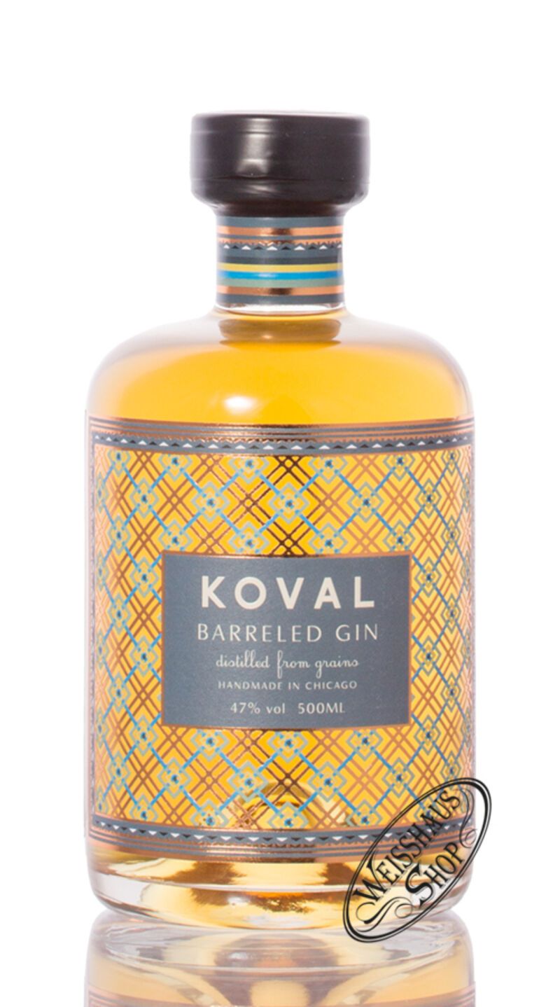 Koval Barreled BIO Gin 47% vol. 0,50l