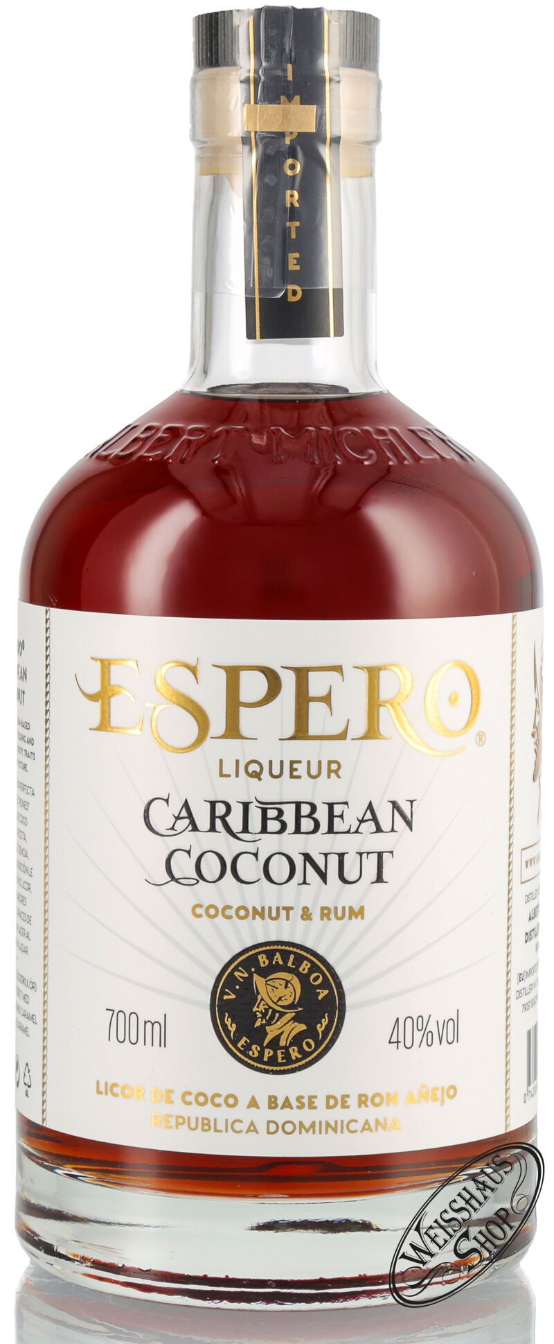 Espero Coconut & Rum Liqueur 40% vol. 0,70l