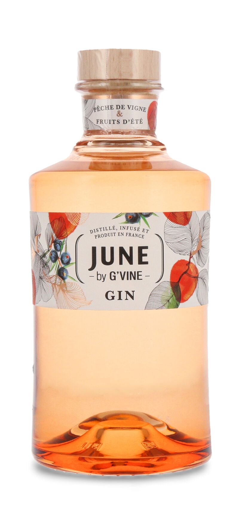 June by G-Vine Peach & Summer Fruits Gin Liqueur 37,5% vol. 0,70l