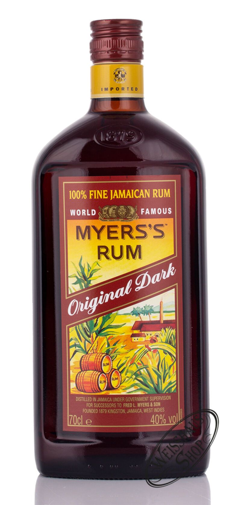 Myers's Original Dark Rum 40% vol. 0,70l Myers's Original Dark Rum 40% vol. 0,70l