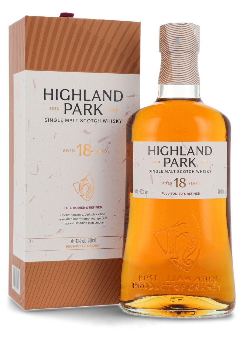 Highland Park 18 YO Single Malt 43% vol. 0,70l