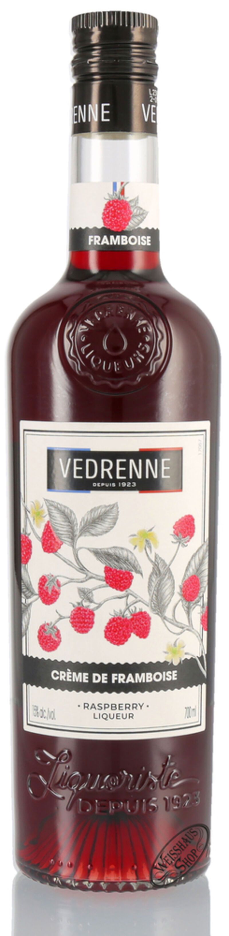 Vedrenne Liqueur Creme de Framboise 15% vol. 0,70l