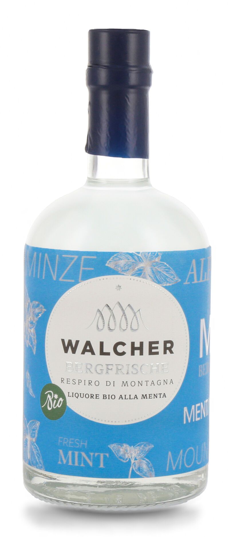 Walcher Bergfrische BIO Pfefferminz Likör 18% vol. 0,50l Walcher Bergfrische BIO Pfefferminz Likör 18% vol. 0,50l