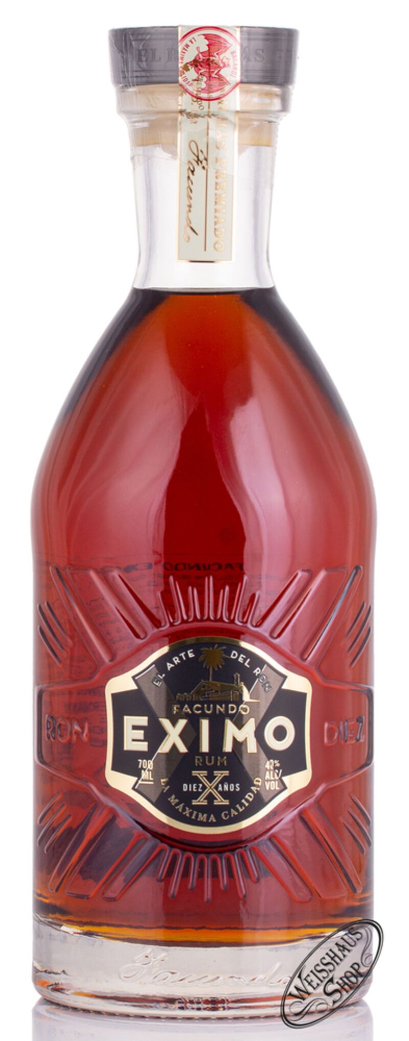 Bacardi Facundo Eximo 10 YO Rum 40% vol. 0,70l Bacardi Facundo Eximo 10 YO Rum 40% vol. 0,70l