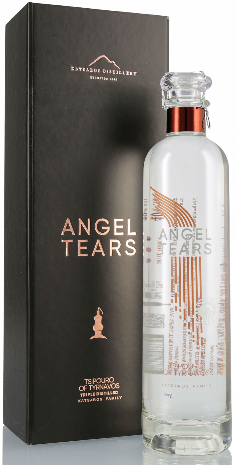 Angel Tears Triple Distilled Tsipouro 40% vol. 0,70l Angel Tears Triple Distilled Tsipouro 40% vol. 0,70l
