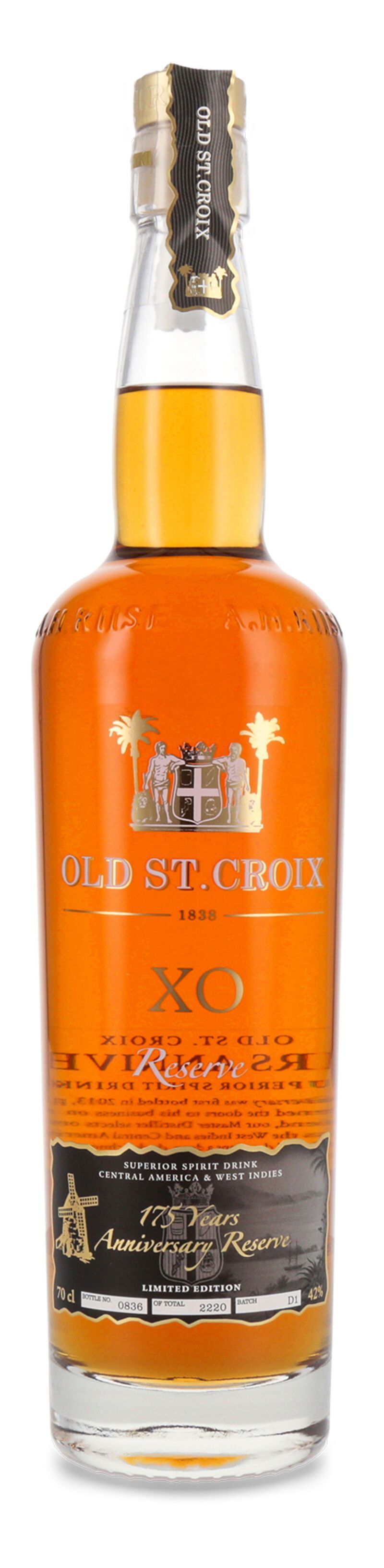 A.H. Riise XO Reserve 175 YO Anniversary Limited Edition 42% vol. 0,70l A.H. Riise XO Reserve 175 YO Anniversary Limited Edition 42% vol. 0,70l