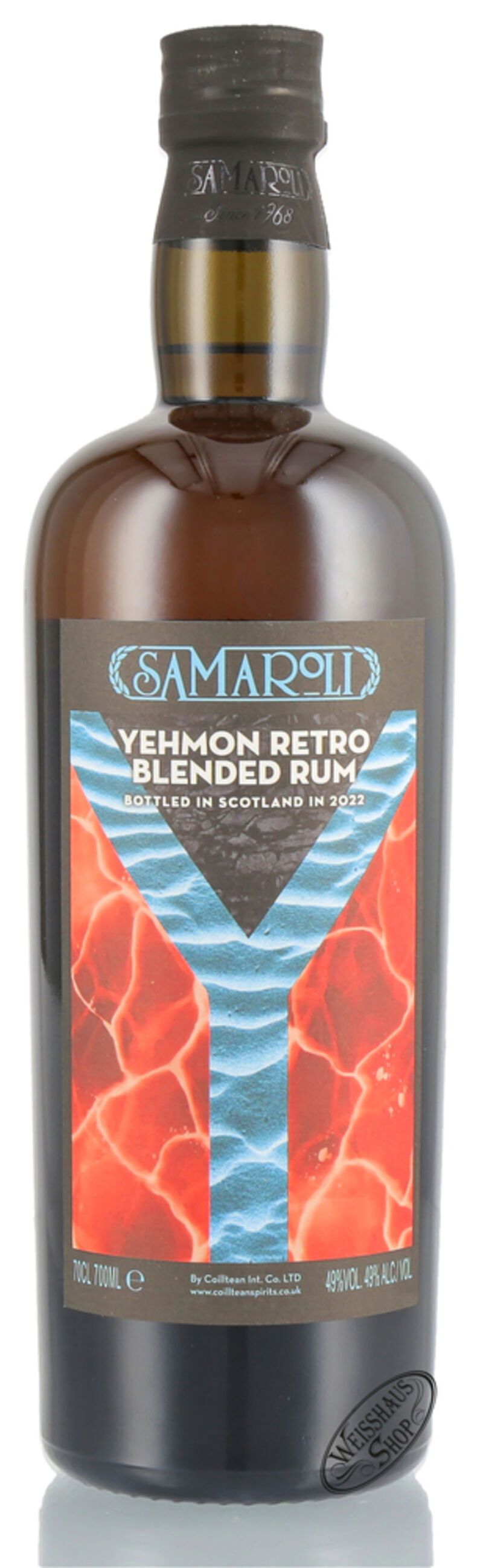 Samaroli Yehmon Retro Blended Rum 49% vol. 0,70l Samaroli Yehmon Retro Blended Rum 49% vol. 0,70l