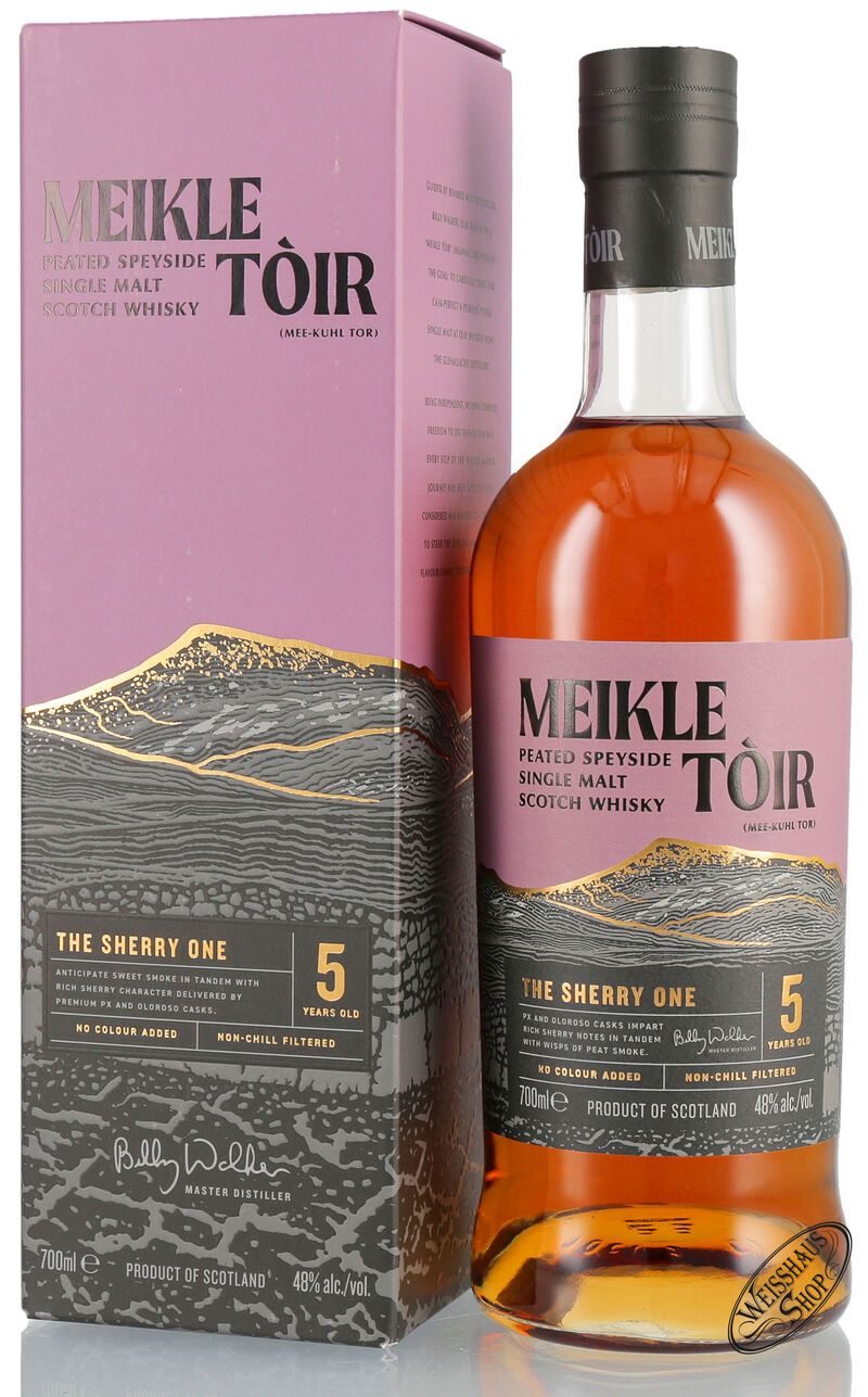 Meikle Tòir 5 YO The Sherry One Whisky 48% vol. 0,70l Meikle Tòir 5 YO The Sherry One Whisky 48% vol. 0,70l