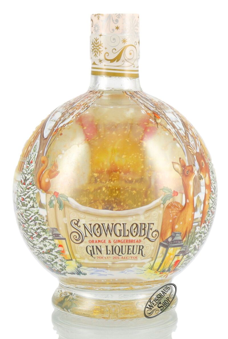 Snowglobe Orange & Gingerbread Gin Liqueur 20% vol. 0,70l