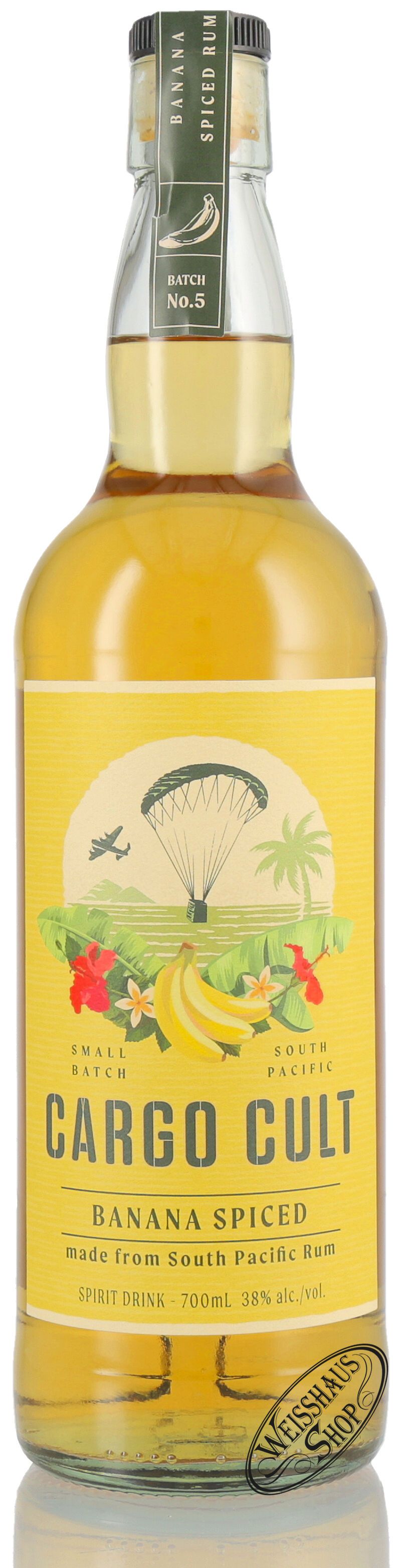 Cargo Cult Banana Spiced 38% vol. 0,70l Cargo Cult Banana Spiced 38% vol. 0,70l