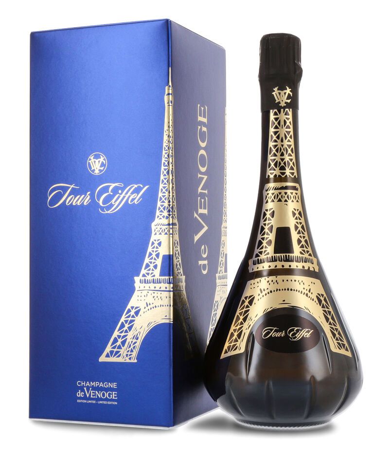 De Venoge Princes Champagner Tour Eiffel Brut 12% vol. 0,75l Geschenkkarton