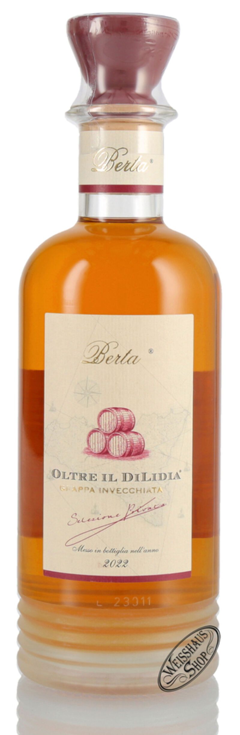 Berta Grappa Oltre il Dilidia 43% vol. 0,70l Berta Grappa Oltre il Dilidia 43% vol. 0,70l