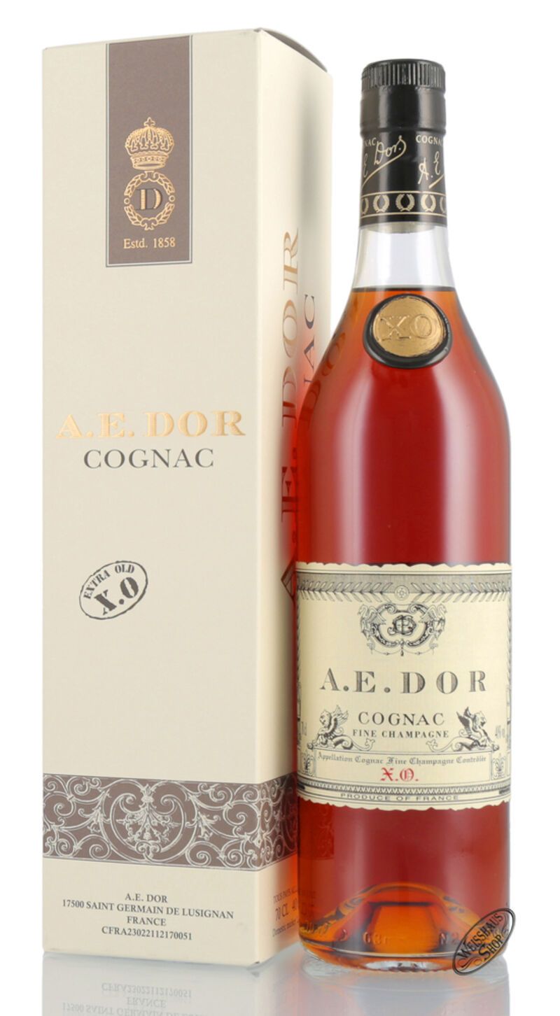 A.E. Dor Cognac XO Fine Champagne 40% vol. 0,70l A.E. Dor Cognac XO Fine Champagne 40% vol. 0,70l
