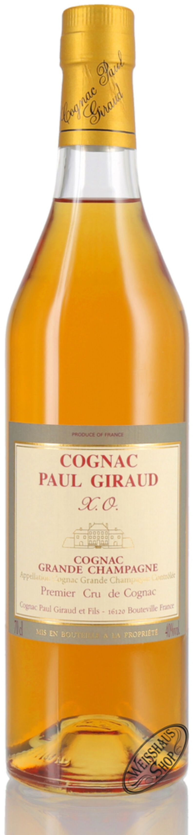 Paul Giraud Cognac XO 40% vol. 0,70l Paul Giraud Cognac XO 40% vol. 0,70l