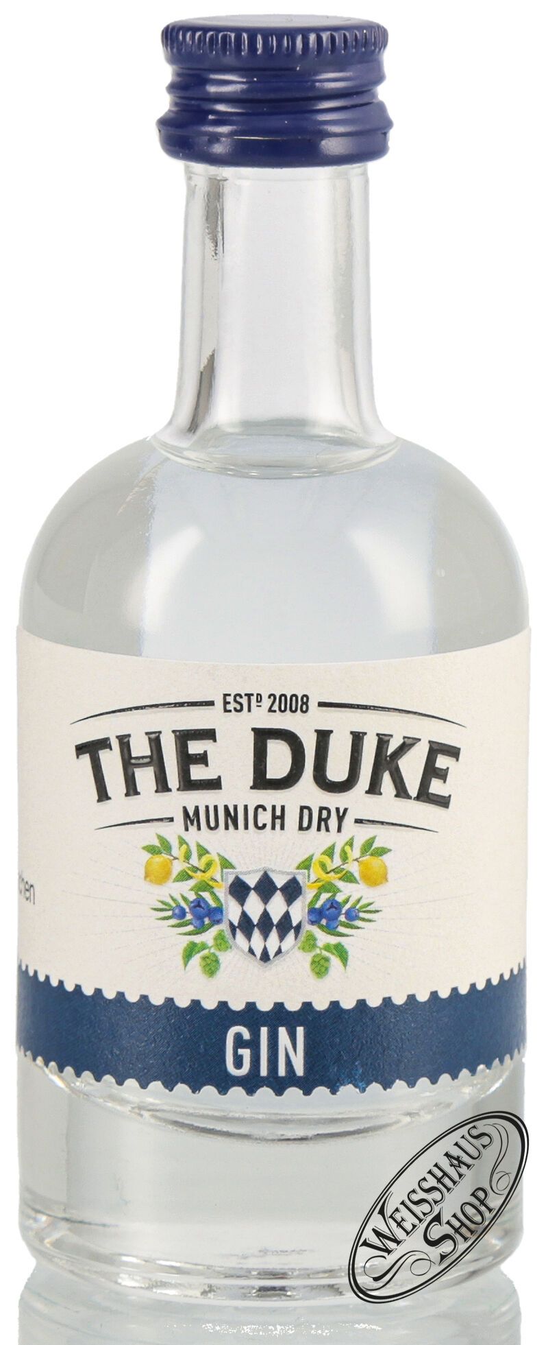 The Duke Munich Dry BIO Gin Miniatur 45% vol. 0,05l