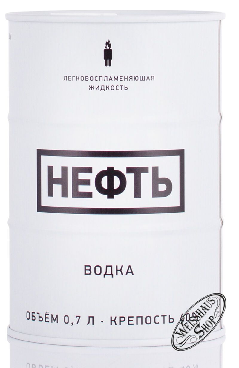 Neft White Barrel Vodka 40% vol. 0,70l