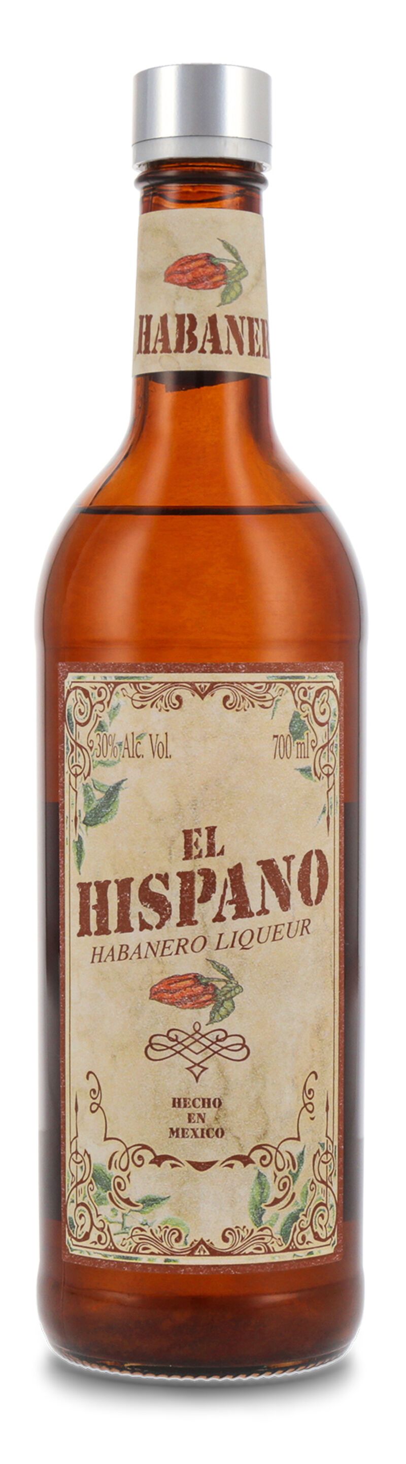 El Hispano Habanero Chili Likör 30% vol. 0,70l El Hispano Habanero Chili Likör 30% vol. 0,70l