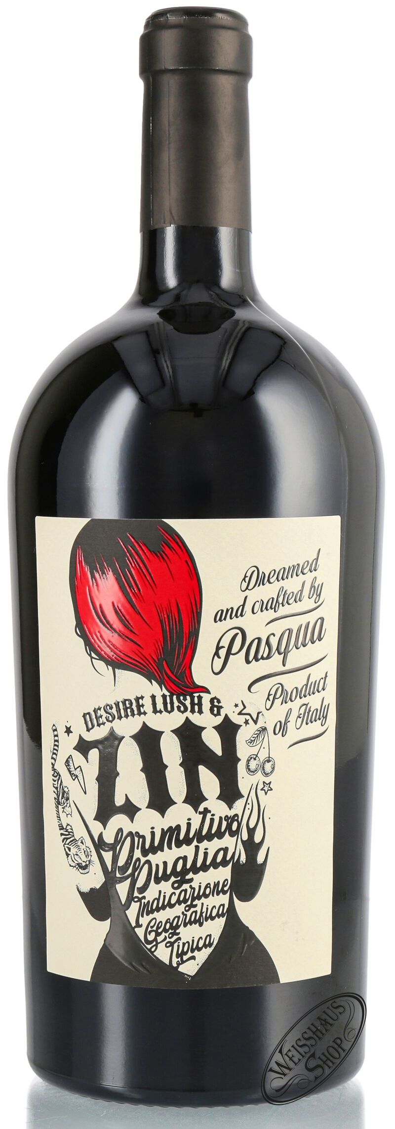 Pasqua Desire Lush & Zin Primitivo 2023 13,5% vol. 1,50l Magnum Pasqua Desire Lush & Zin Primitivo 2023 13,5% vol. 1,50l Magnum