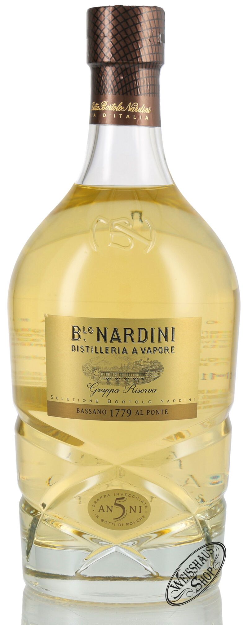 Nardini Grappa Riserva Selezione 5 anni 42% vol. 0,70l Nardini Grappa Riserva Selezione 5 anni 42% vol. 0,70l