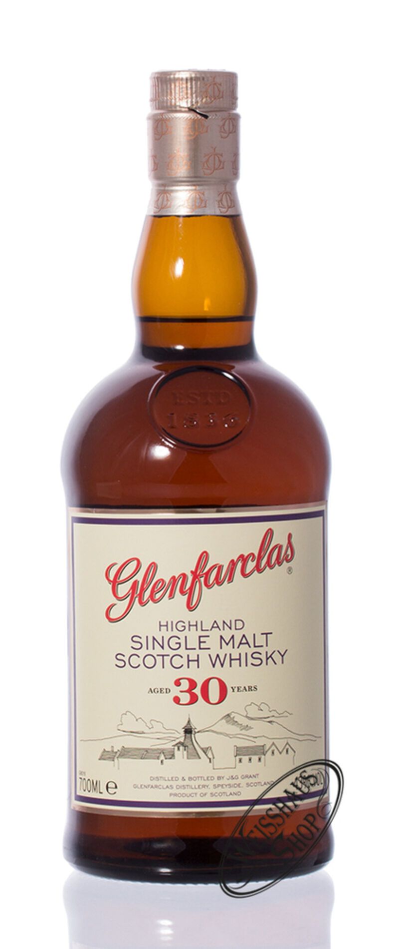 Glenfarclas 30 YO Single Malt Whisky 43% vol. 0,70l Glenfarclas 30 YO Single Malt Whisky 43% vol. 0,70l