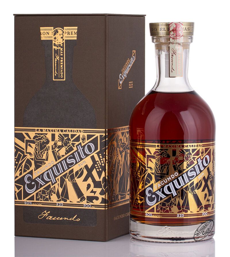 Bacardi Facundo Exquisito Rum 40% vol. 0,70l Bacardi Facundo Exquisito Rum 40% vol. 0,70l