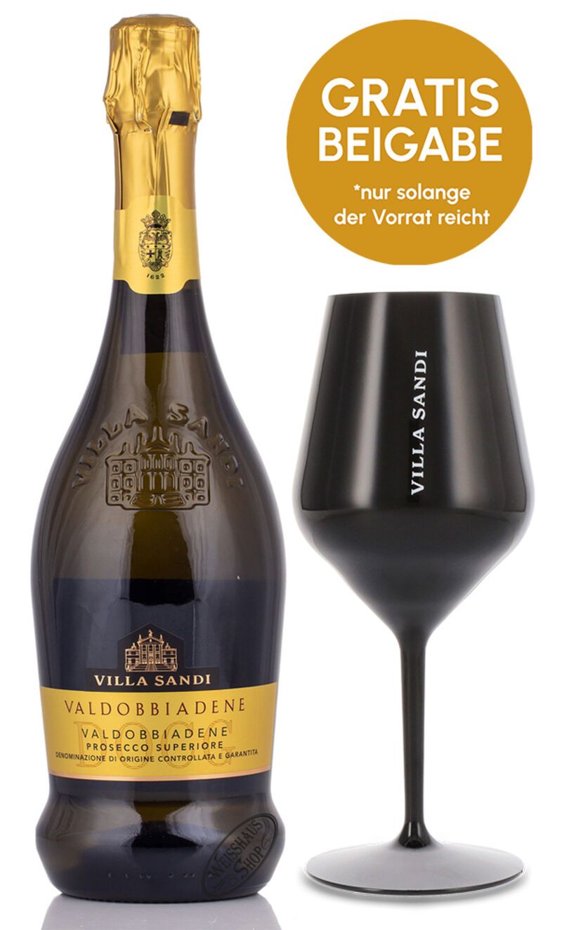 Villa Sandi Valdobbiadene Prosecco Superiore DOCG Spumante Extra Dry 11% vol. 0,75l