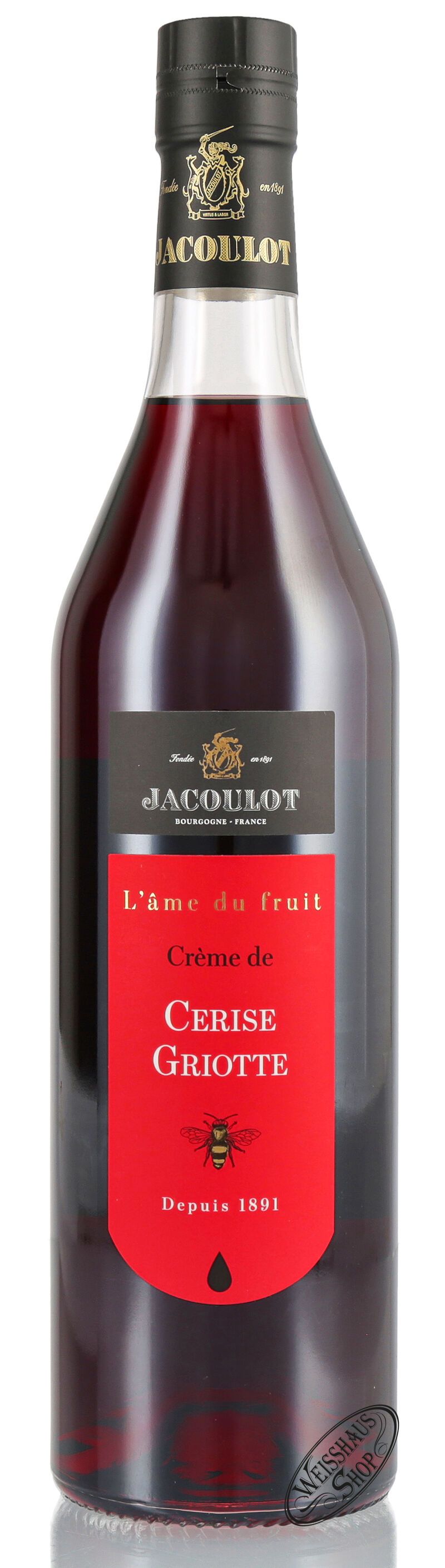 Jacoulot Sauerkirsche Likör 15% vol. 0,70l Jacoulot Sauerkirsche Likör 15% vol. 0,70l