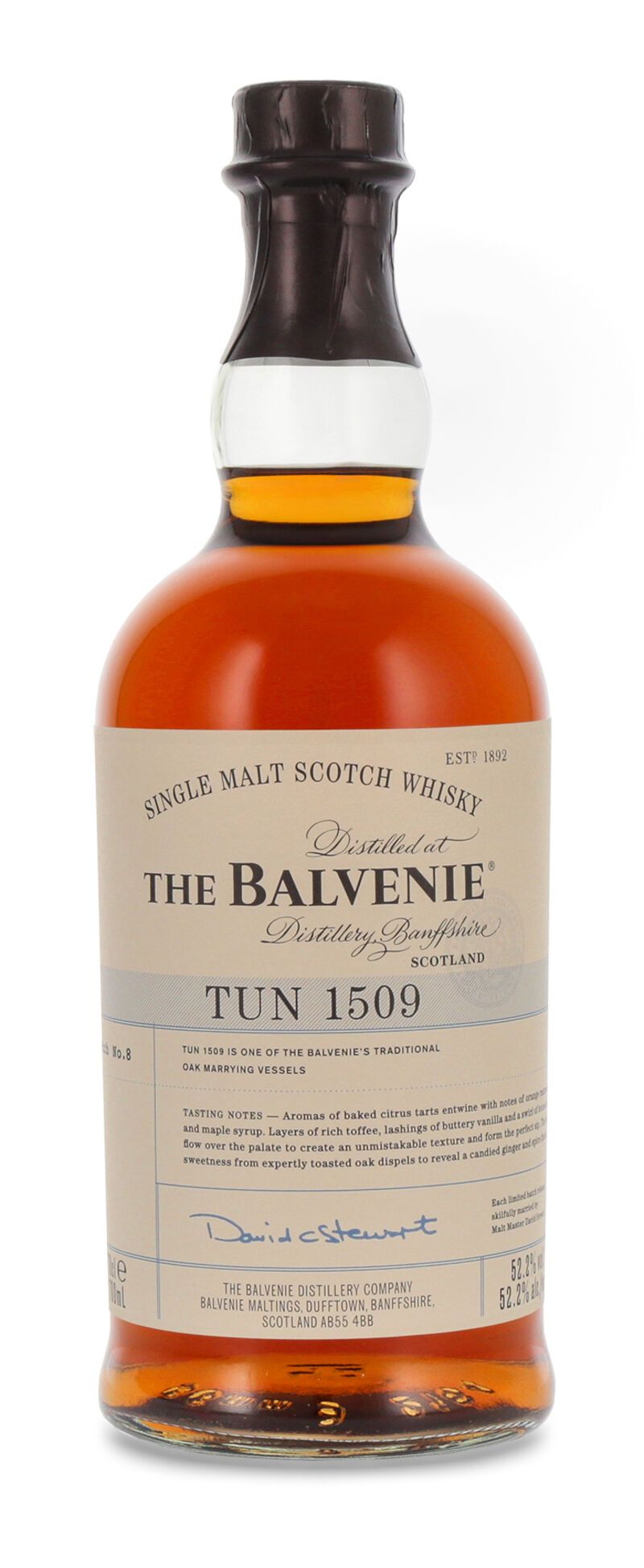 The Balvenie Tun 1509 Batch No. 8 Whisky 52,2% vol. 0,70l