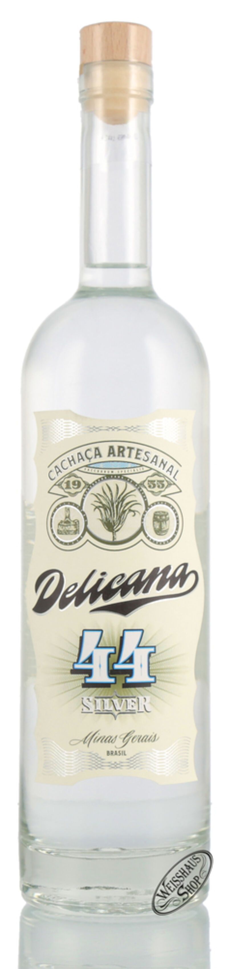Delicana Silver 44 Cachaca 44% vol. 0,70l Delicana Silver 44 Cachaca 44% vol. 0,70l