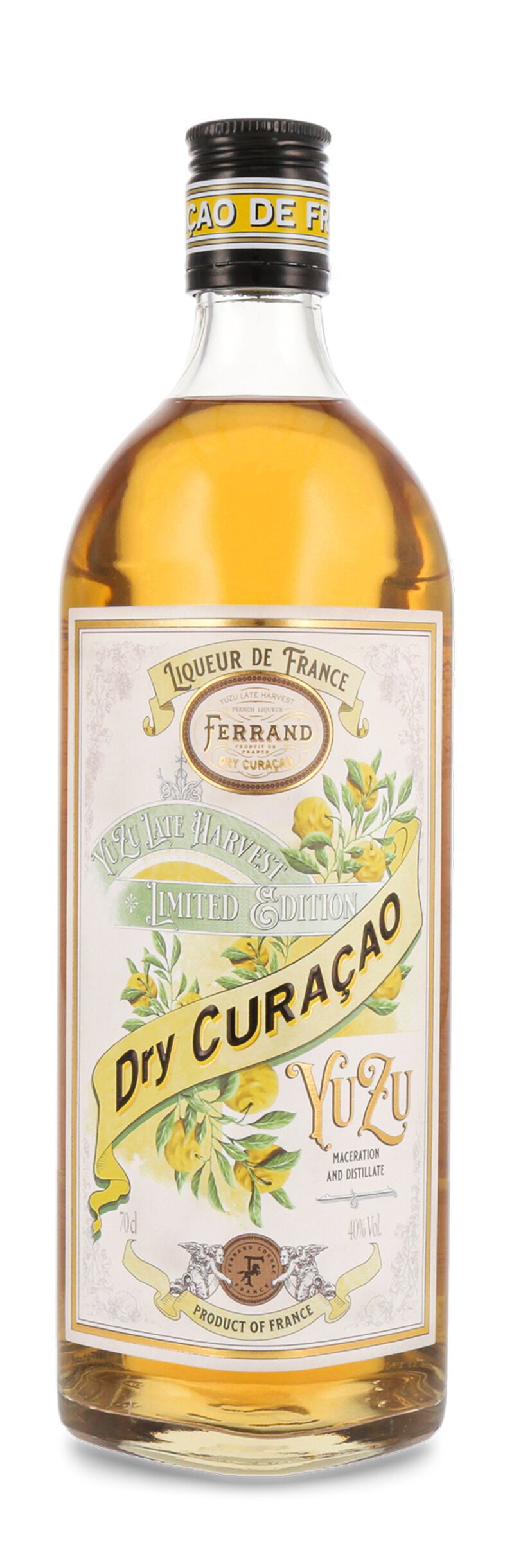 Ferrand Dry Curacao Yuzu Limited Edition 40% vol. 0,70l Ferrand Dry Curacao Yuzu Limited Edition 40% vol. 0,70l
