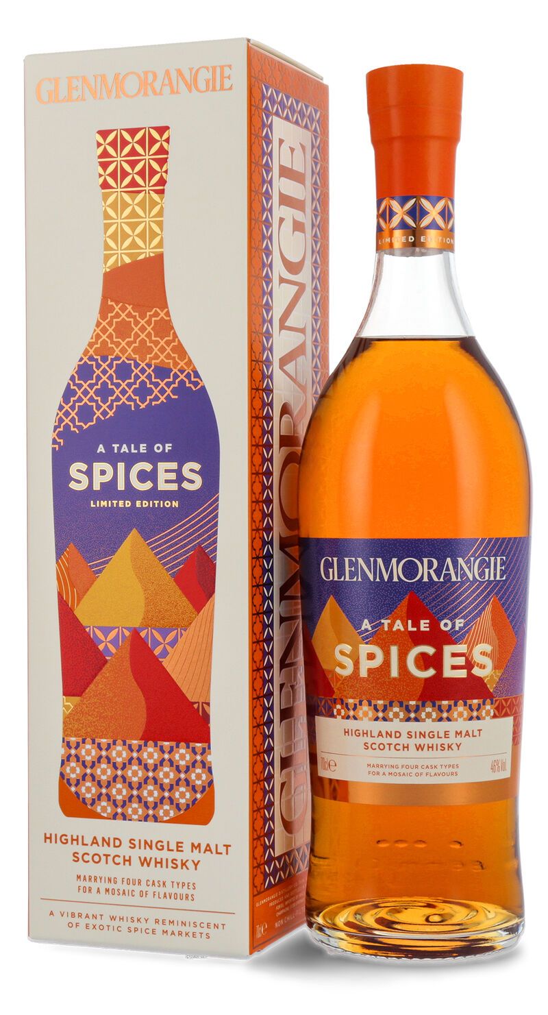 Glenmorangie A Tale of Spices Whisky 46% vol. 0,70l Glenmorangie A Tale of Spices Whisky 46% vol. 0,70l