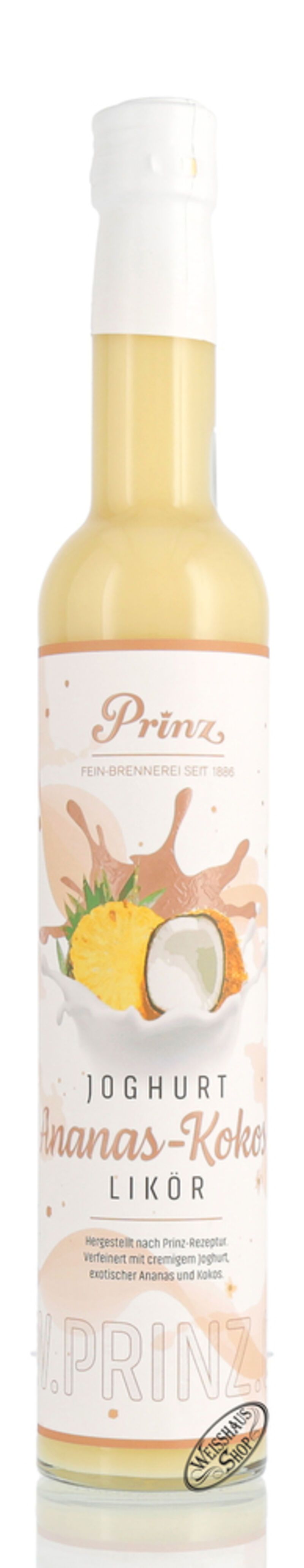 Prinz Joghurt Ananas Kokos Cream Likör 15% vol. 0,50l Prinz Joghurt Ananas Kokos Cream Likör 15% vol. 0,50l