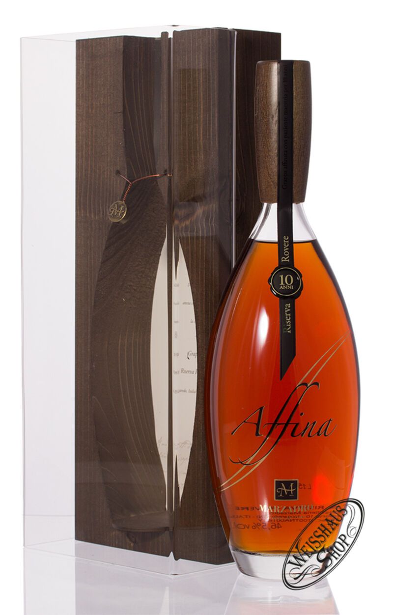 Marzadro Grappa Affina Rovere 46,5% vol. 1,0l Marzadro Grappa Affina Rovere 46,5% vol. 1,0l