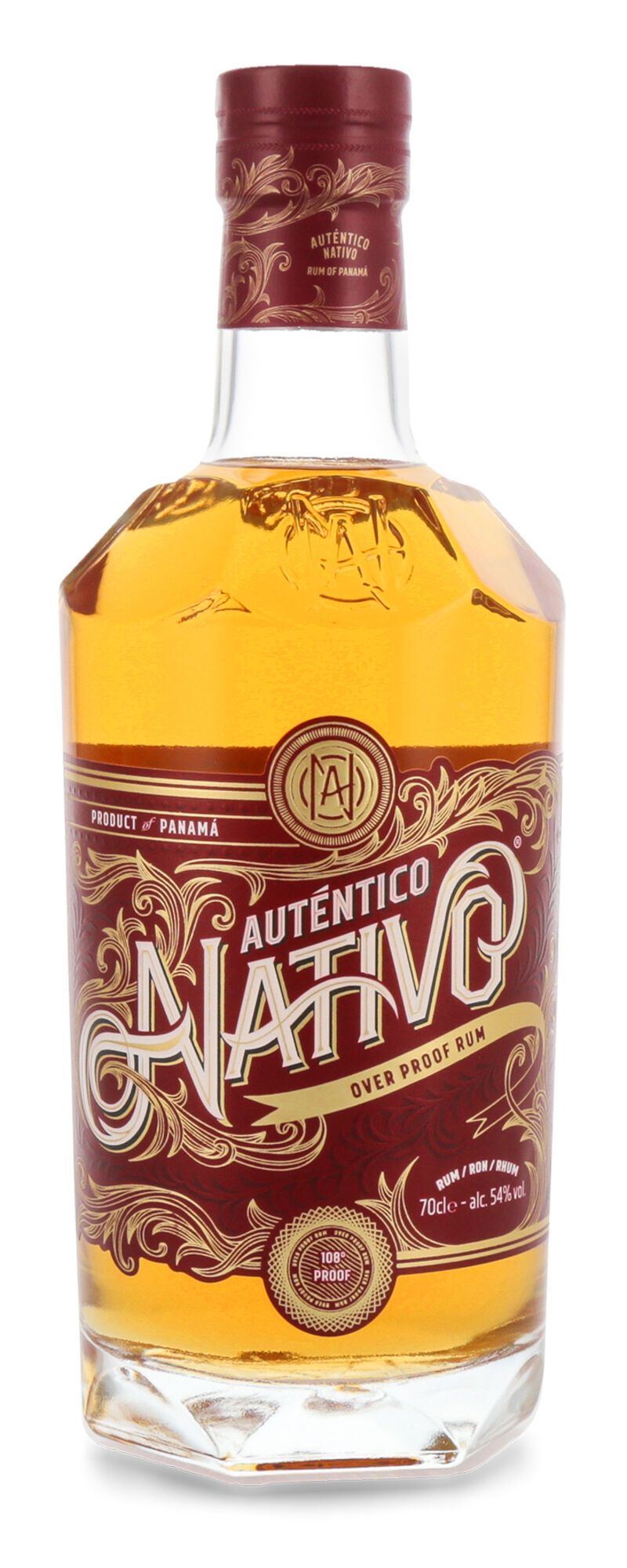 Autentico Nativo Overproof Rum 54% vol. 0,70l