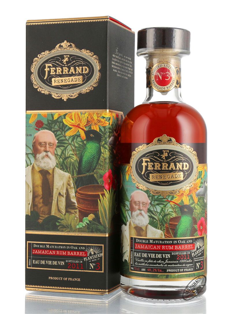 Pierre Ferrand Renegade Barrel No. 3 Cognac 48,2% vol. 0,70l Pierre Ferrand Renegade Barrel No. 3 Cognac 48,2% vol. 0,70l