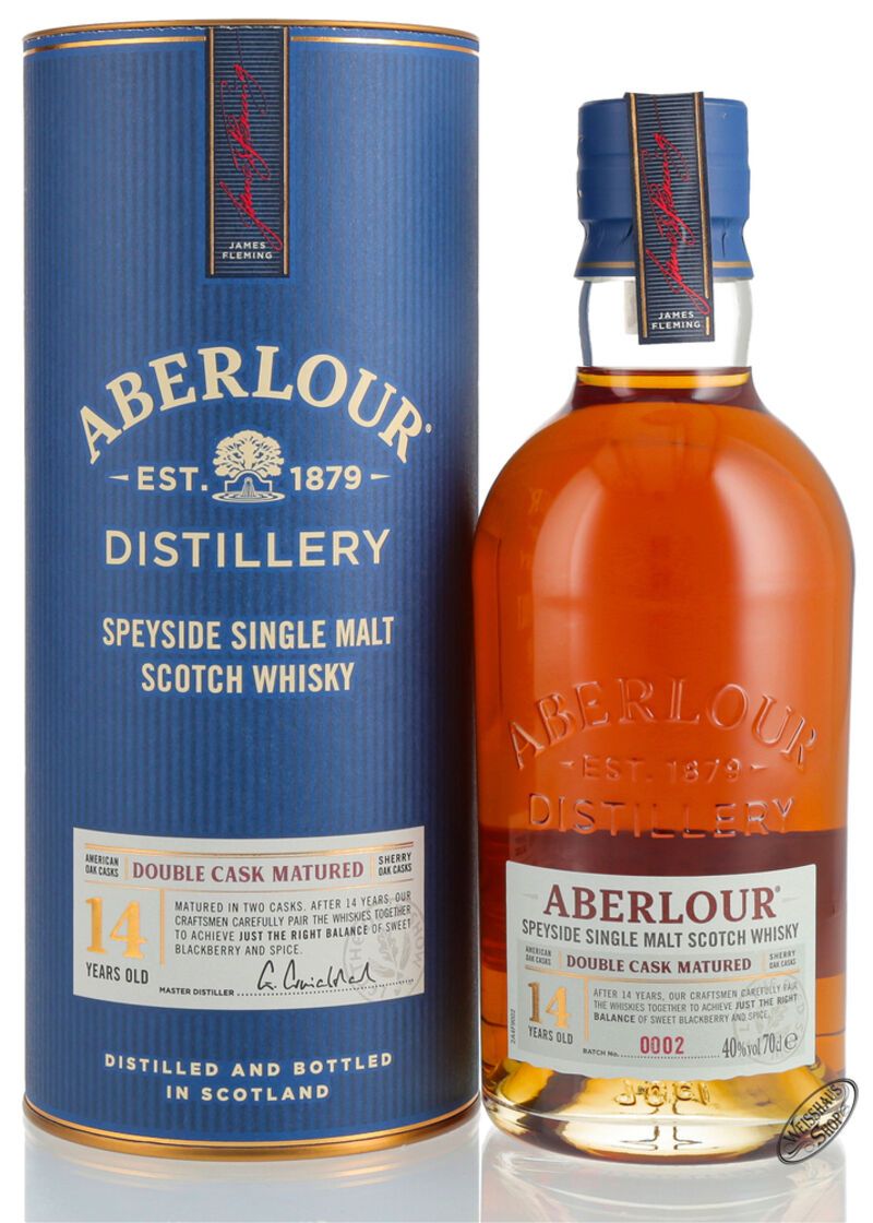Aberlour 14 YO Double Cask Whisky 40% vol. 0,70l Aberlour 14 YO Double Cask Whisky 40% vol. 0,70l