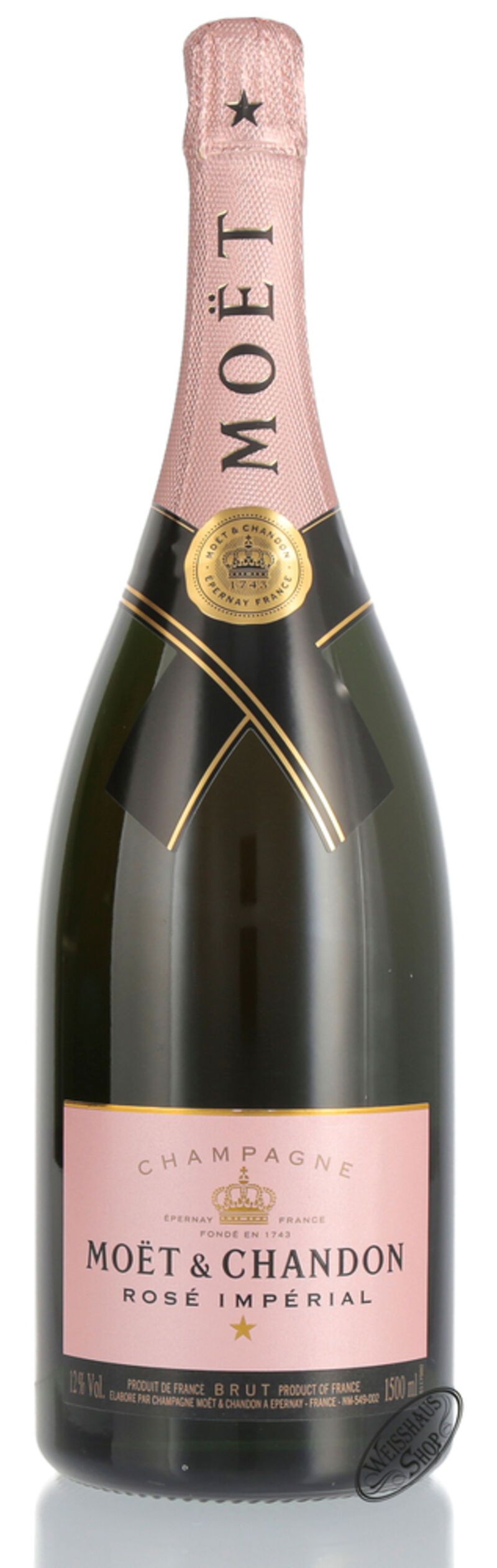 Moet & Chandon Impérial Rosé Champagner 12% vol. 1,50l Magnum Moet & Chandon Impérial Rosé Champagner 12% vol. 1,50l Magnum