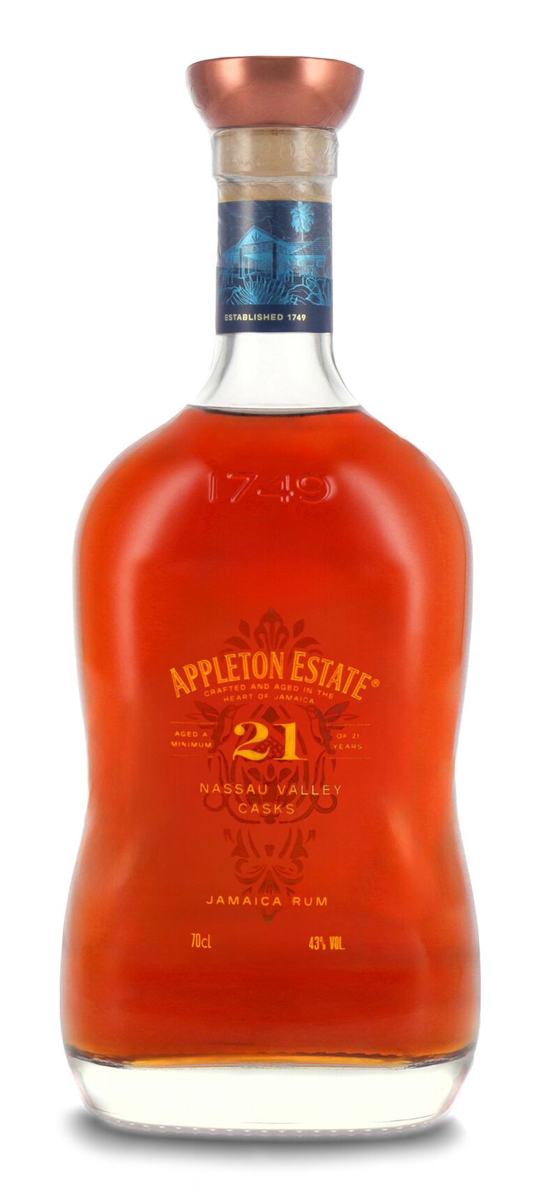 Appleton Estate 21 YO Jamaica Rum 43% vol. 0,70l