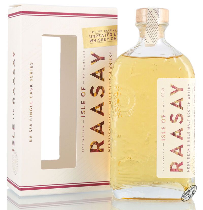 Isle of Raasay Rye Finish Single Malt Whisky 61,6% vol. 0,70l Isle of Raasay Rye Finish Single Malt Whisky 61,6% vol. 0,70l