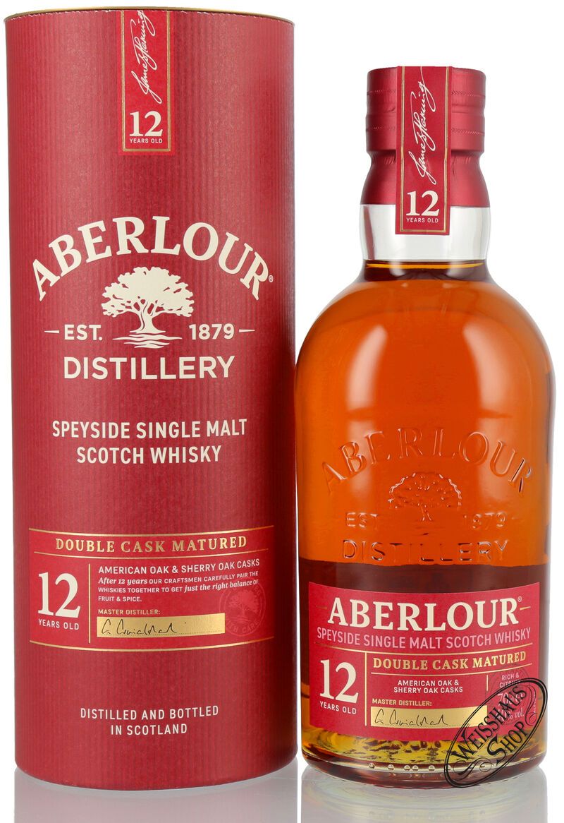 Aberlour 12 YO Double Cask Matured Whisky 40% vol. 0,70l