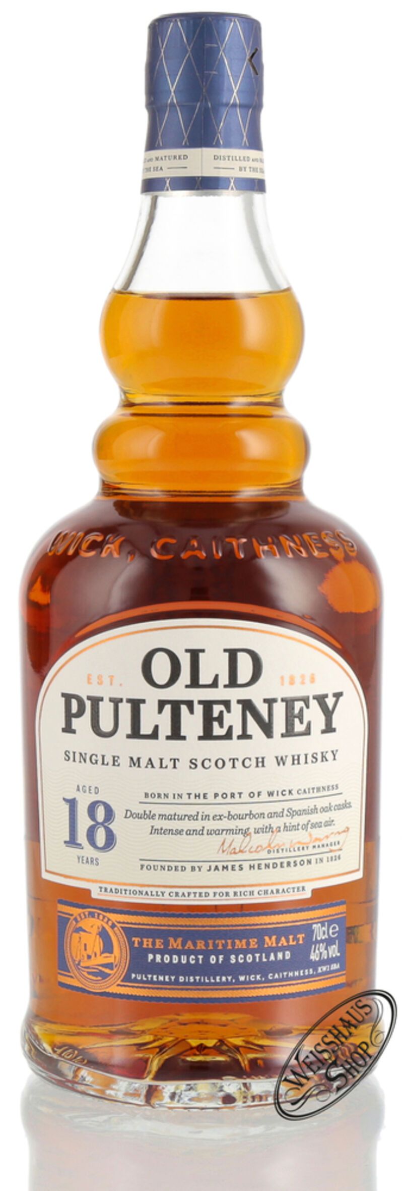 Old Pulteney 18 YO Whisky 46% vol. 0,70l Old Pulteney 18 YO Whisky 46% vol. 0,70l