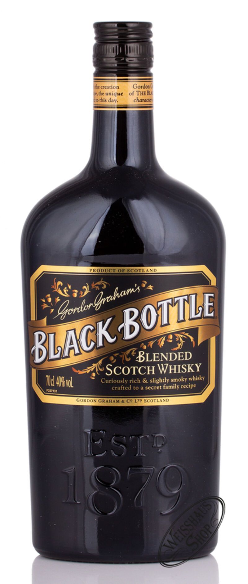 Black Bottle Whisky Blend 40% vol. 0,70l Black Bottle Whisky Blend 40% vol. 0,70l