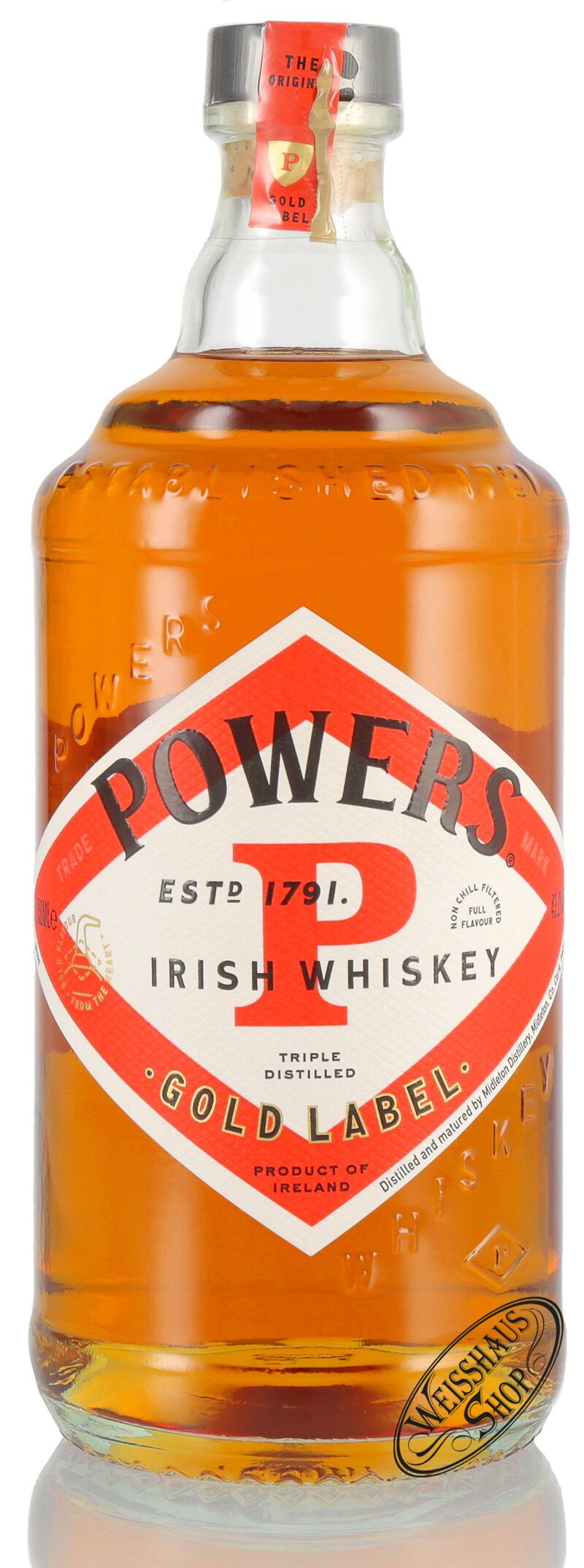 Powers Gold Label Irish Whiskey 43,2% vol. 0,70l Powers Gold Label Irish Whiskey 43,2% vol. 0,70l
