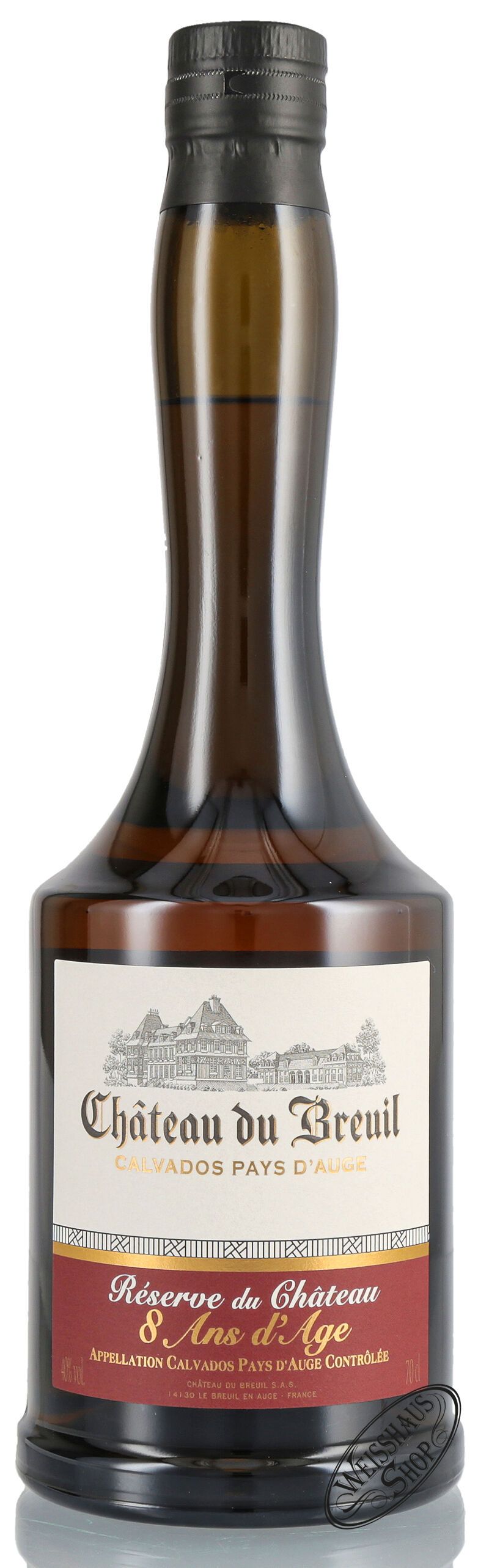 Château du Breuil Reserve du Chateau 8 YO Calvados 40% vol. 0,70l Château du Breuil Reserve du Chateau 8 YO Calvados 40% vol. 0,70l