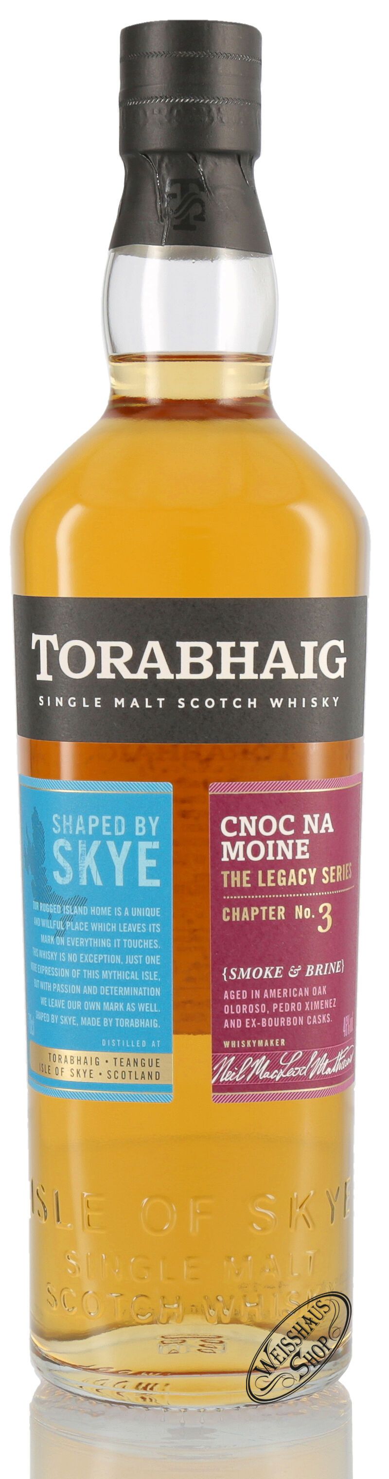 Torabhaig Cnoc Na Móine Whisky 46% vol. 0,70l