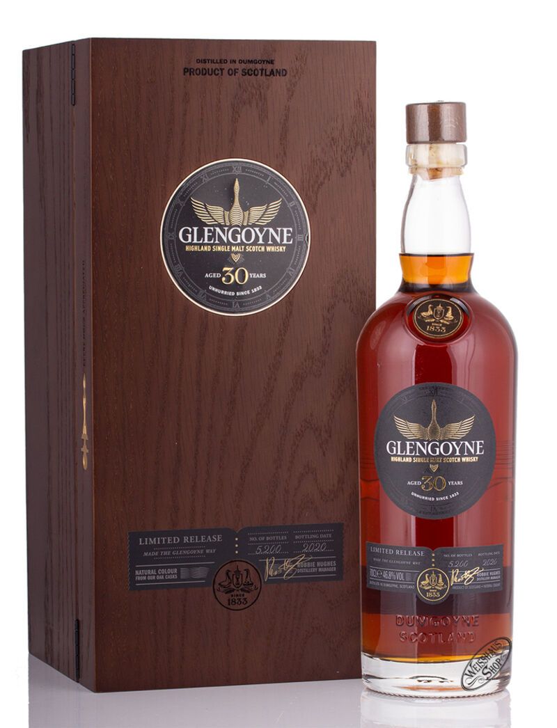 Glengoyne 30 YO Single Malt Whisky 46,8% vol. 0,70l Glengoyne 30 YO Single Malt Whisky 46,8% vol. 0,70l