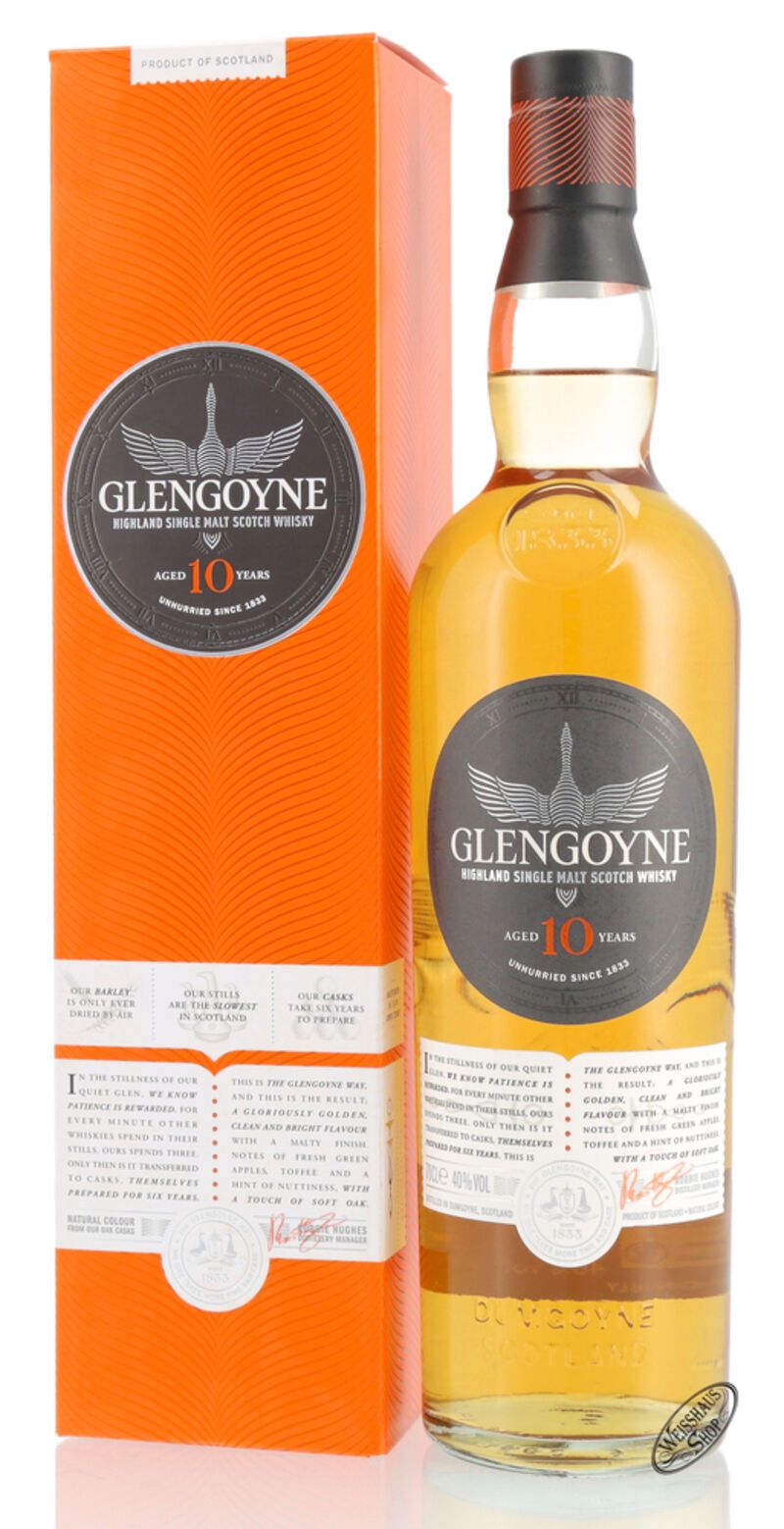 Glengoyne 10 YO Whisky 40% vol. 0,70l Glengoyne 10 YO Whisky 40% vol. 0,70l