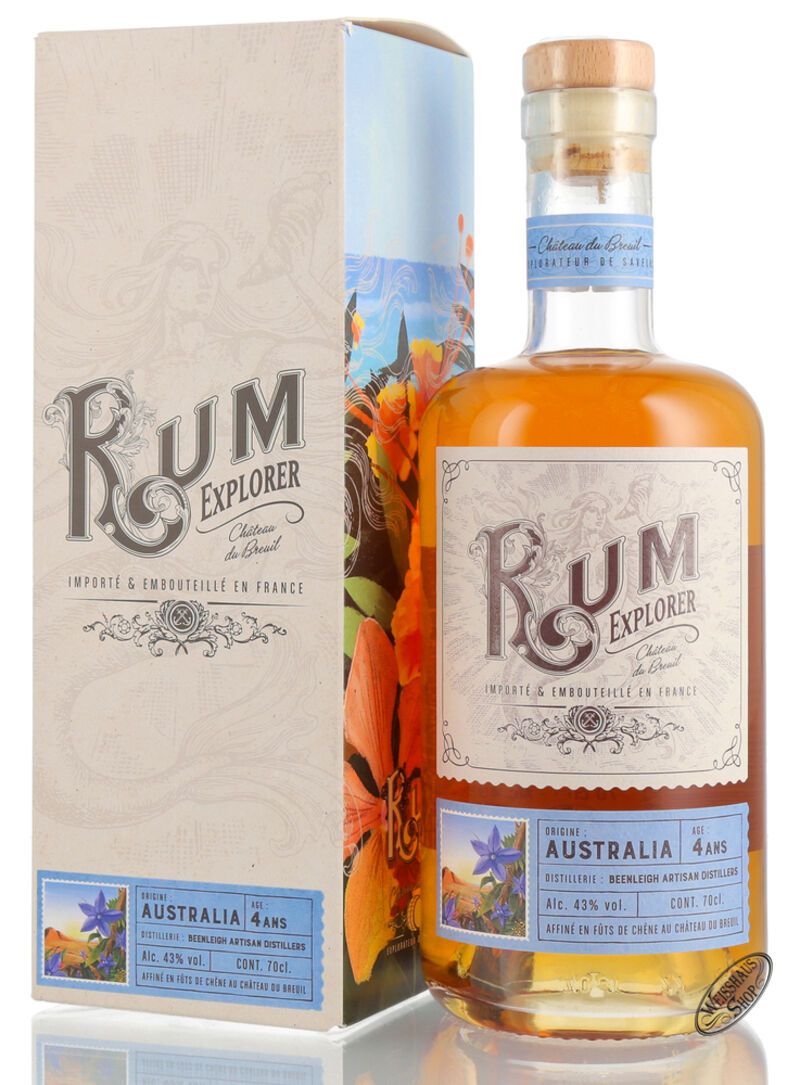 Chateau du Breuil Australia Explorer Rum 43% vol. 0,70l Chateau du Breuil Australia Explorer Rum 43% vol. 0,70l