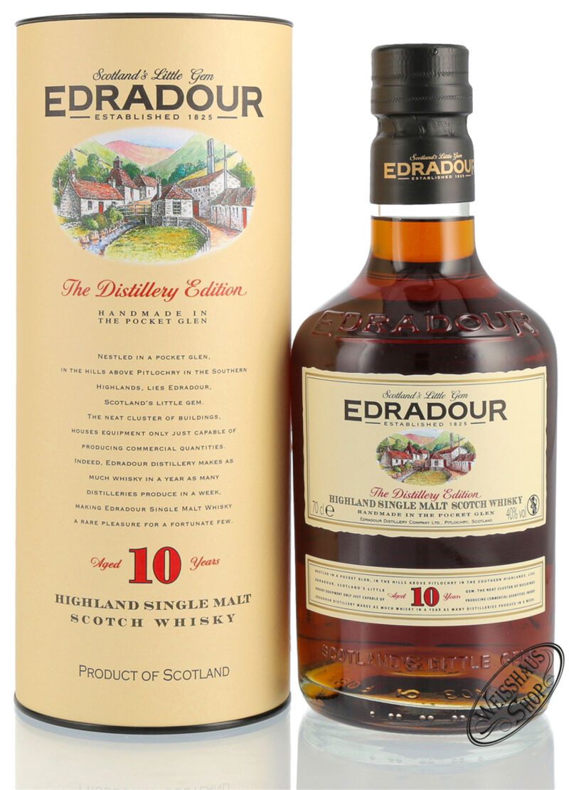 Edradour 10 YO Highland Whisky 43% vol. 0,70l Edradour 10 YO Highland Whisky 43% vol. 0,70l