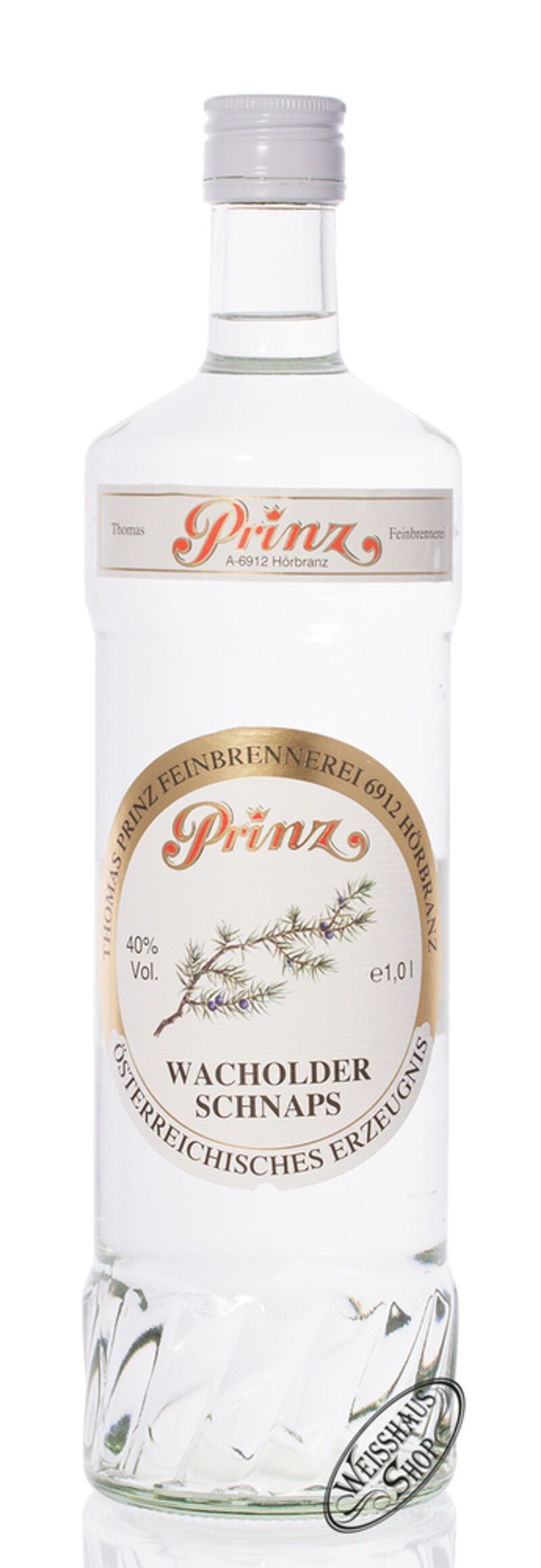 Prinz Wacholder Schnaps 40% vol. 1,0l